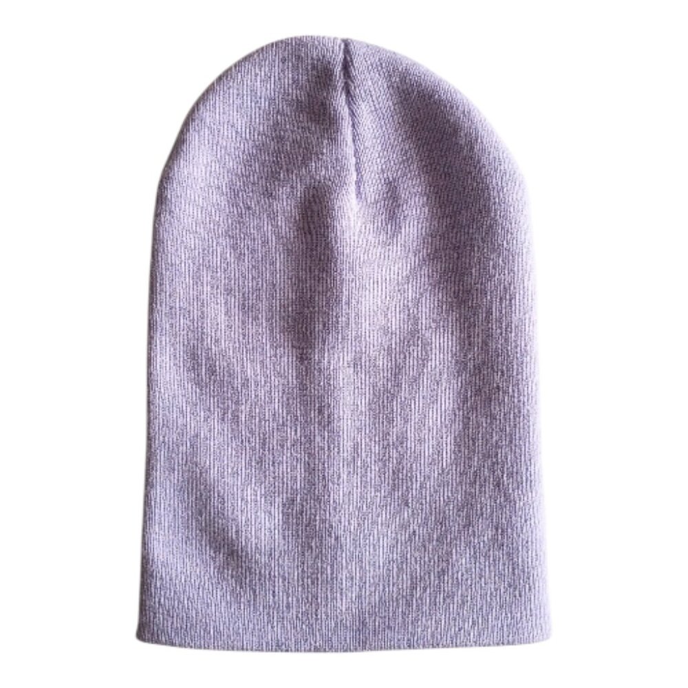 NWOT Beanie Women"s Lavender Knit Pastel Light Purple ONE SIZE